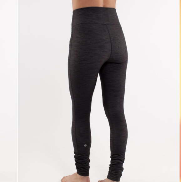 Lululemon Skinny Will Pant heathered Black - Picture 3 of 12